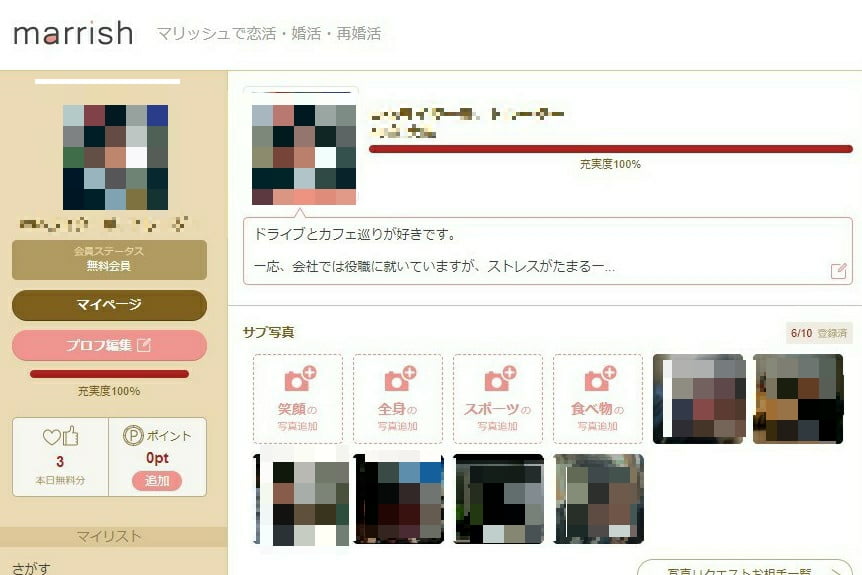 マリッシュ　プロフィール