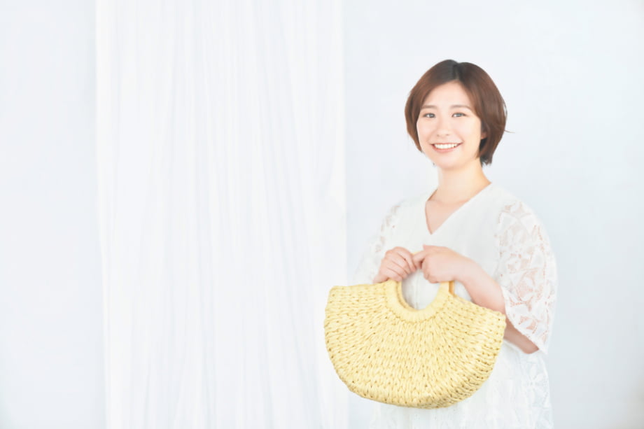 清潔感おある女性